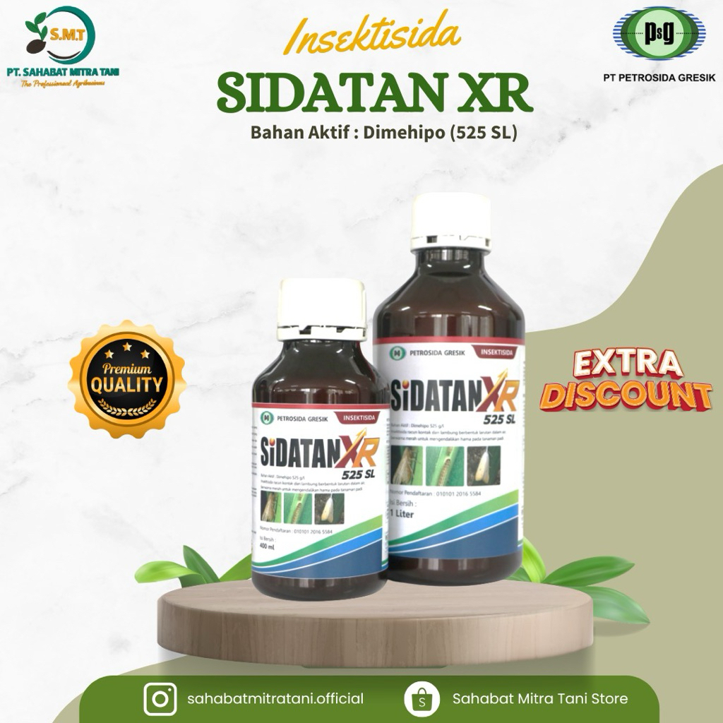 INSEKTISIDA SIDATAN XR 525 SL KEMASAN 1 LITER