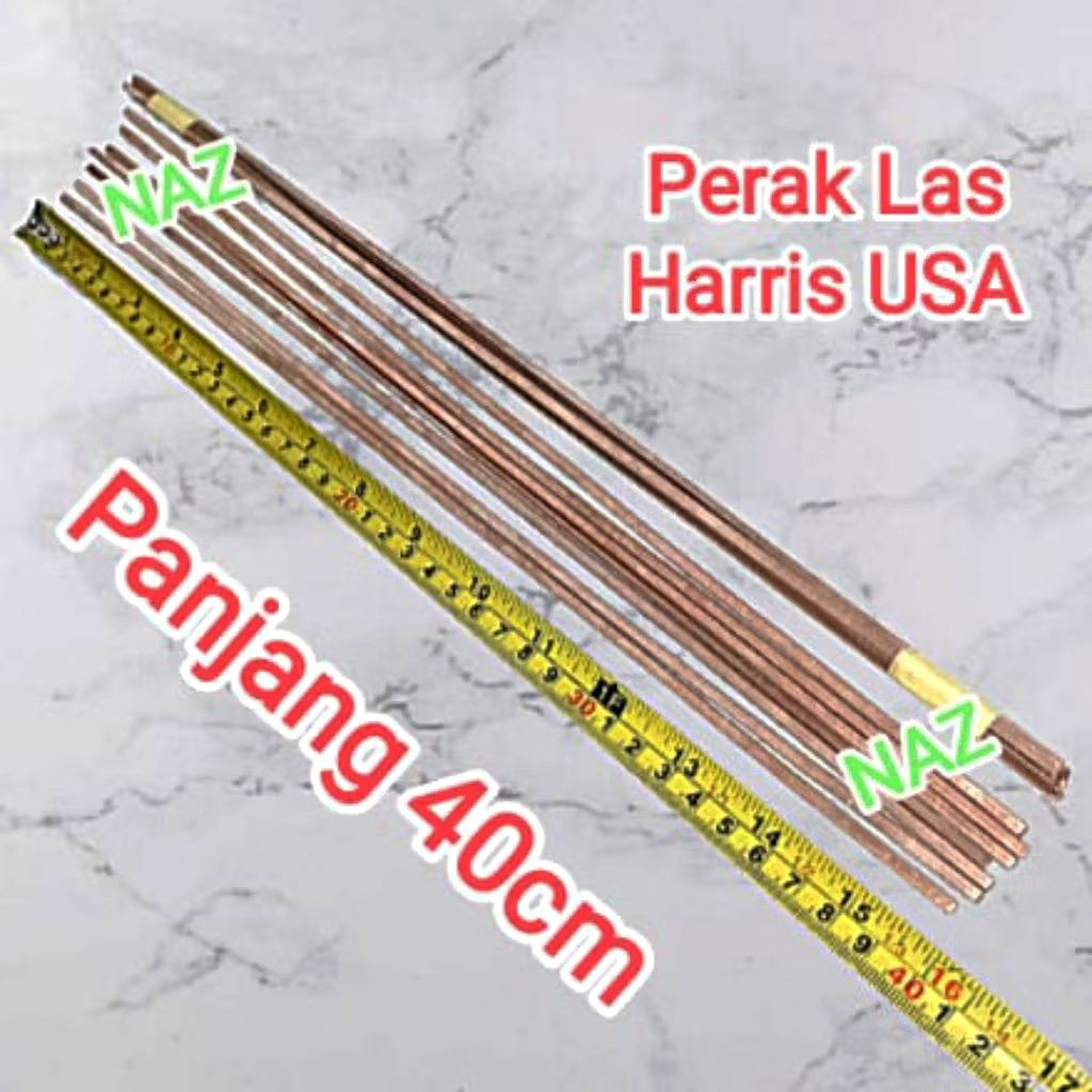 40cm | HARRIS | Perak Harris Kulkas | Pipa Tembaga Kulkas | Kawat Las Pipa Kulkas Kulkas