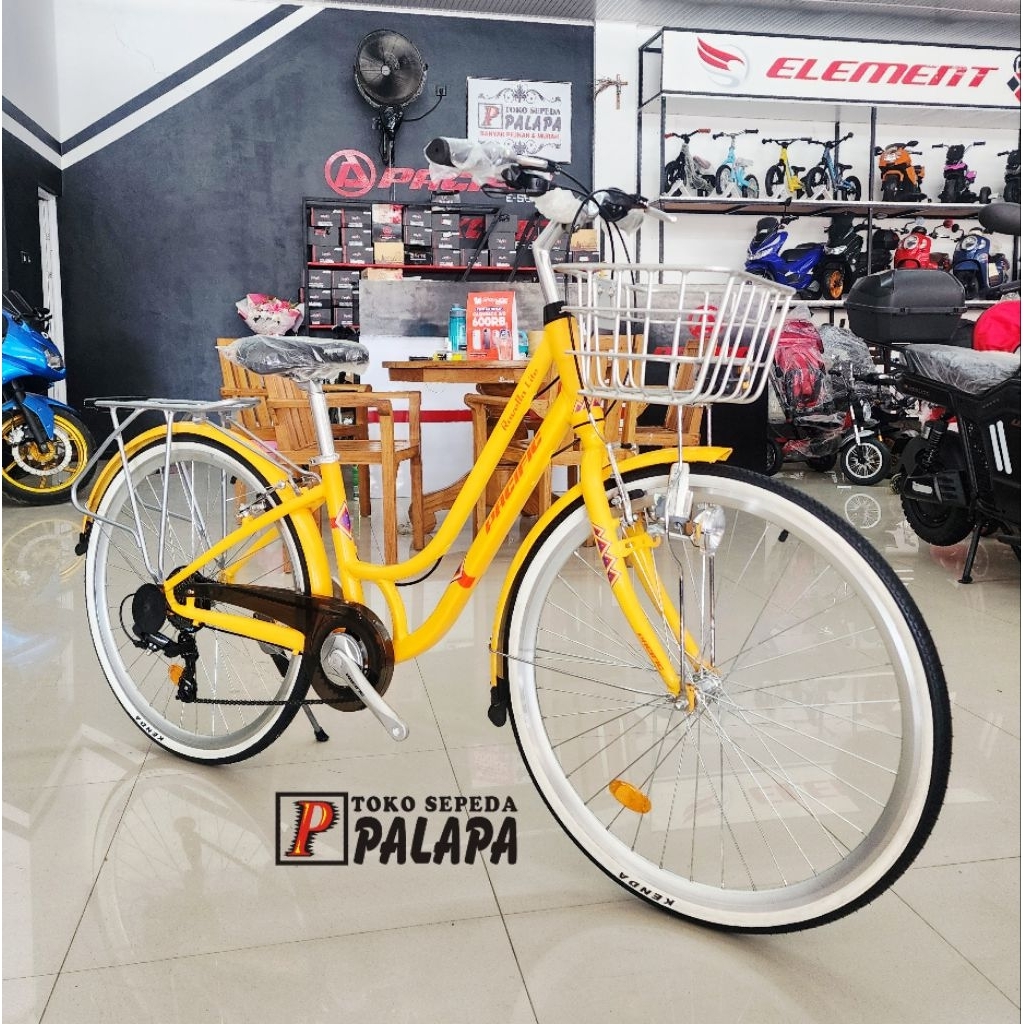 Sepeda Keranjang 26 Pacific Ravella Lite City Bike CTB Alloy