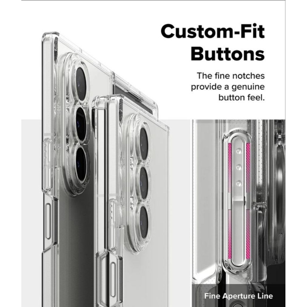 Ringke Fusion Hybrid Magnetic Magsafe Ultra Thin Casing Desain For Samsung Z Fold 7 Fold 7