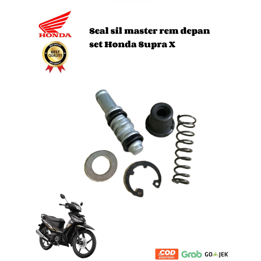 Seal sil master rem depan cylinder set honda supra x