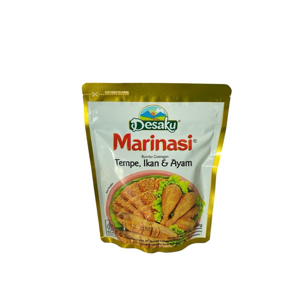 

DESAKU MARINASI TEMPE, IKAN & AYAM 100 gr