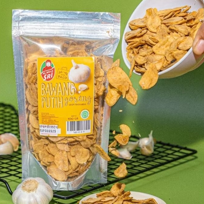 

Bawang Putih Goreng Hj Mbok Sri 100 g