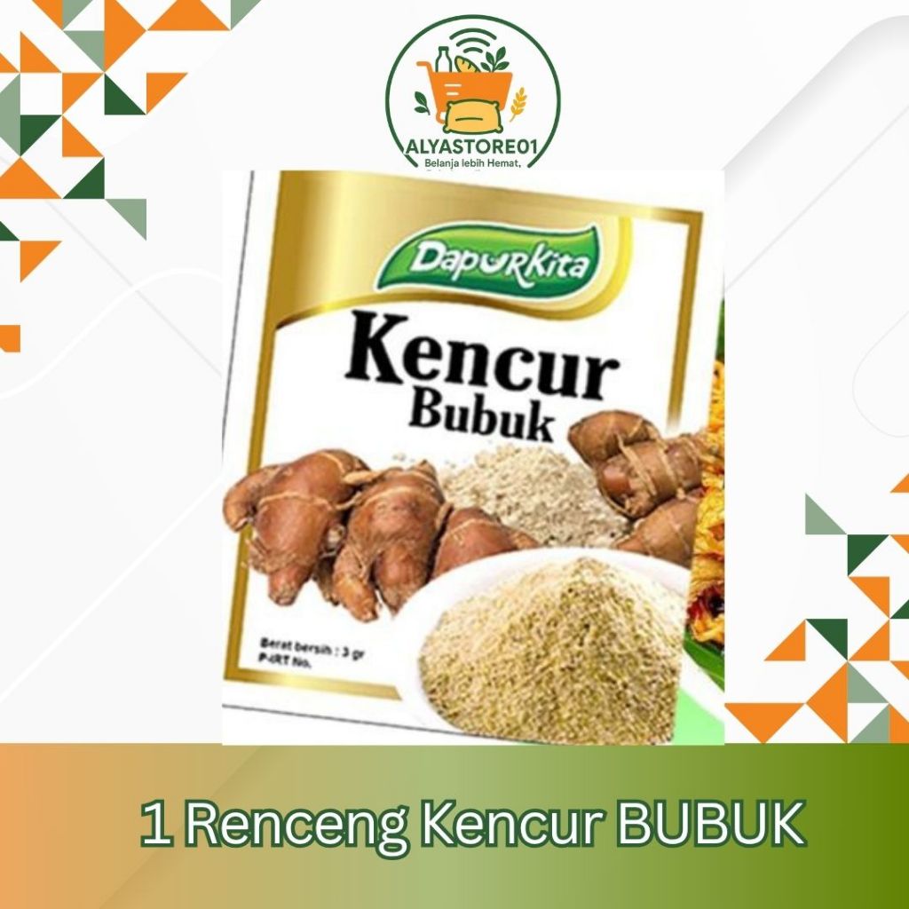 

Kencur Bubuk Dapurkita 12 Sachet 1 Renceng