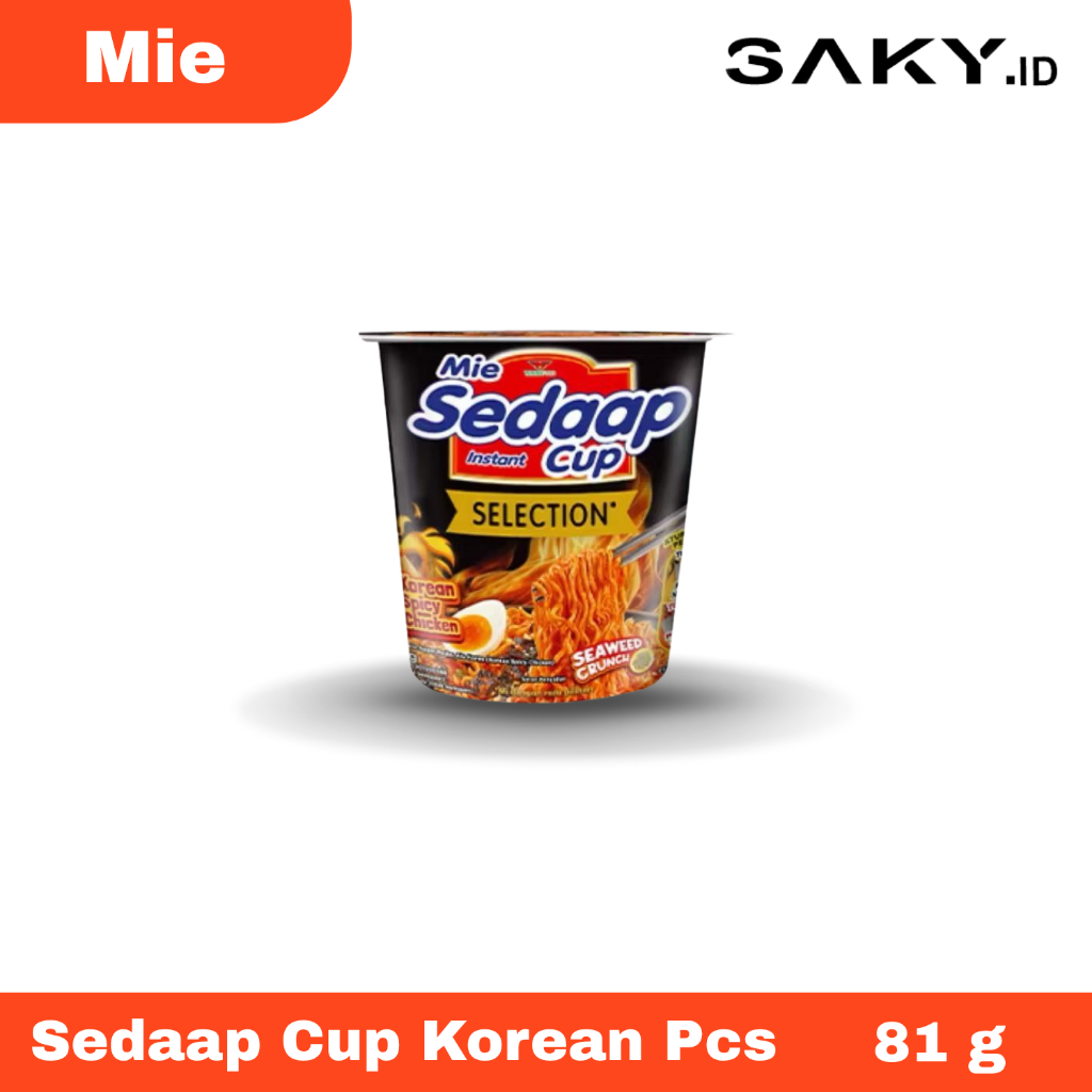 

Sedaap Mie Instant Cup Korean Spicy Chiken Pcs