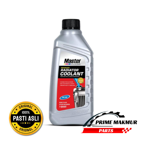 Master Premix Radiator Coolant 1 quart Mobil Motor