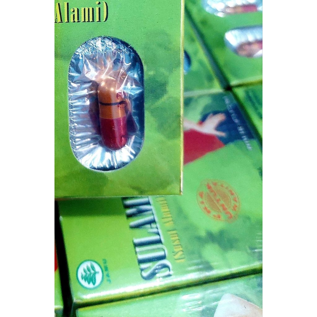 

KOTAK KMASAN HIJAU STRIP ORI ISI 30 PCS