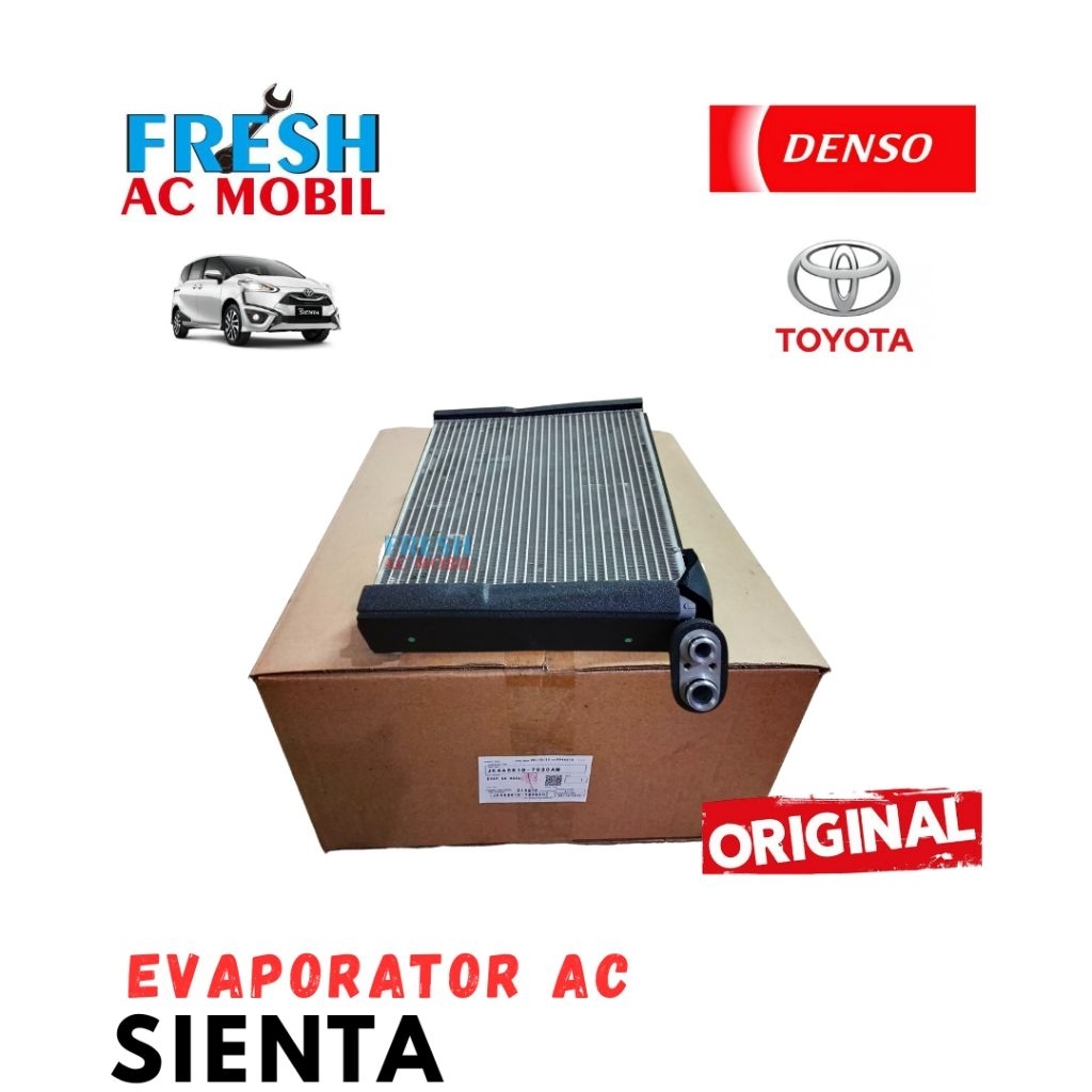 Evap AC Toyota Sienta Cooling Coil Evaporator AC Toyota Sienta ORIGINAL DENSO