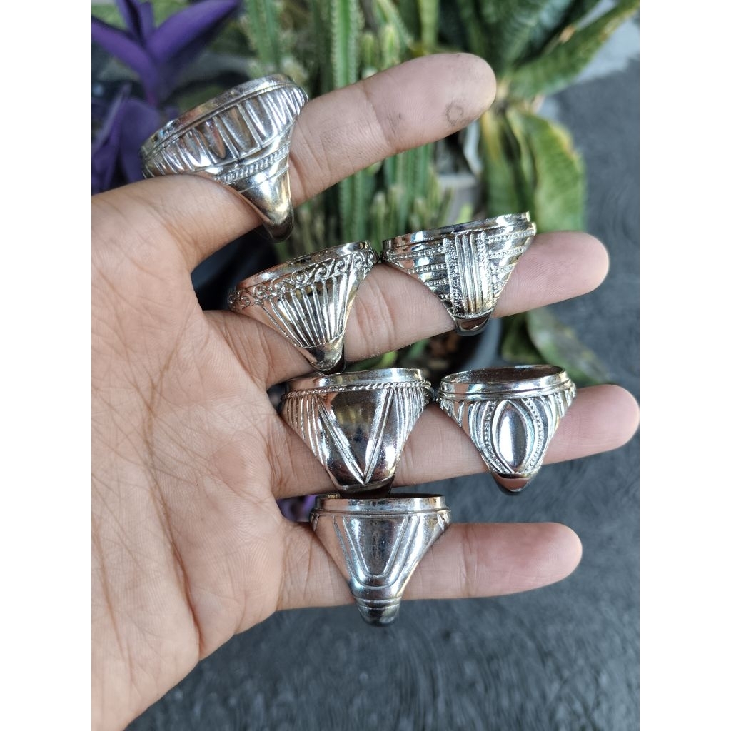 Ring Cincin Alpaka Super Dim Jumbo Ecer, Grosir/Kodian