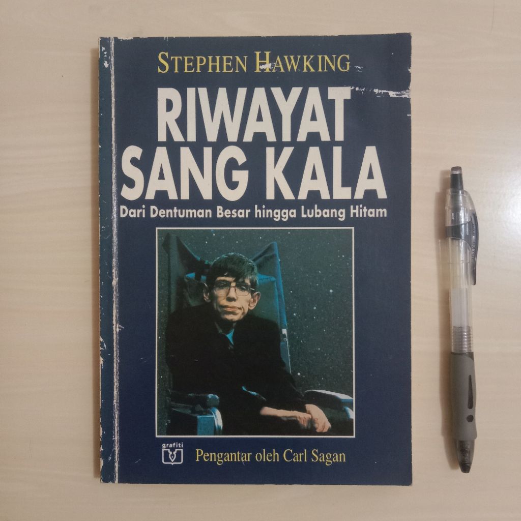 RIWAYAT SANG KALA - STEPHEN HAWKING - Buku Bekas Murah Original - B1