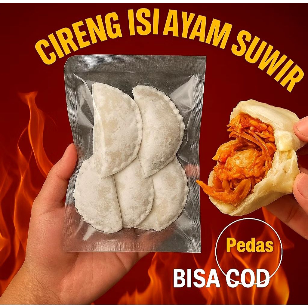 Cireng Isi Ayam Pedas / Pedas Nampoll / Cireng Isi / Cireng Pedas