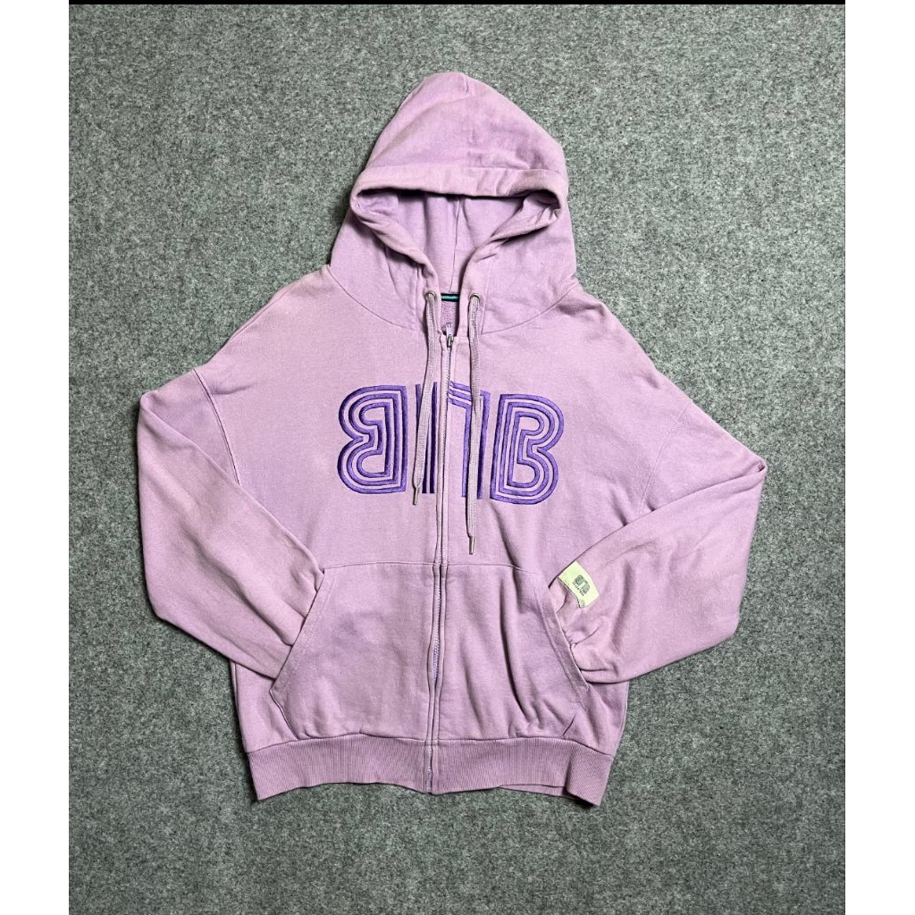 Hoodie Zipper Purple