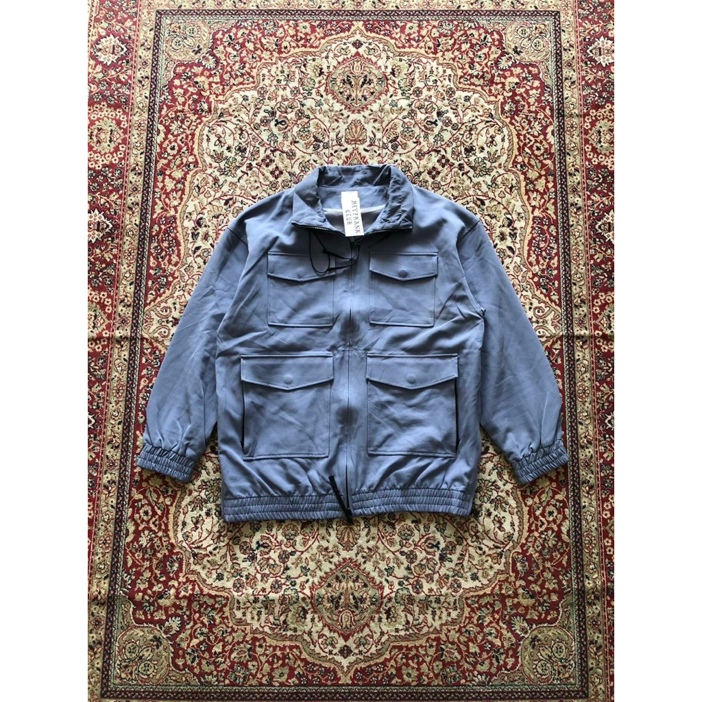 Seesat utility jacket Vintage utility streetwear jacket HG466
