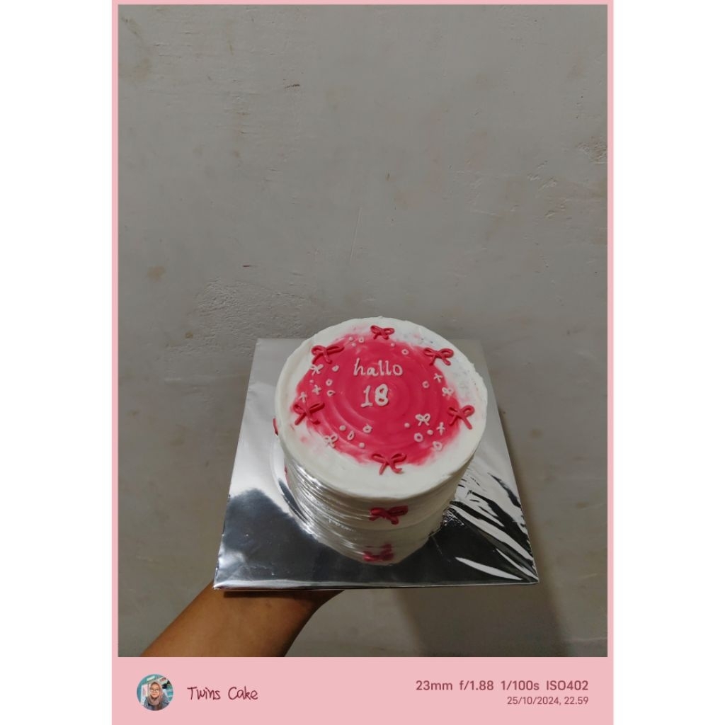 

kue ulang tahun 12cm