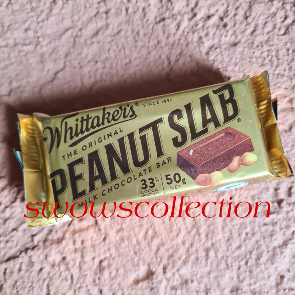 

WHITTAKER'S WHITTAKERS WHITTAKER PEANUT SLAB MILK CHOCOLATE BAR COKLAT COKELAT SUSU