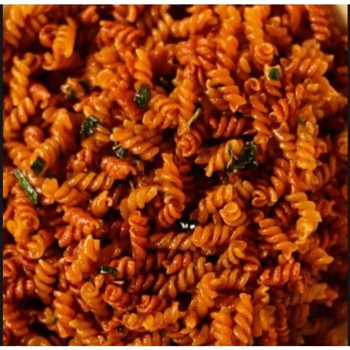 

Makaroni Spiral Pedas Daun Jeruk 500gr / Mkaroni Ulir Pedas 1/2 kg