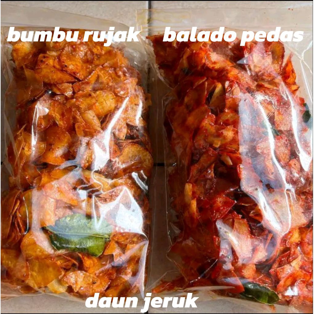 

Keripik Singkong Sambal Tumis balado sambal tumis Rujak