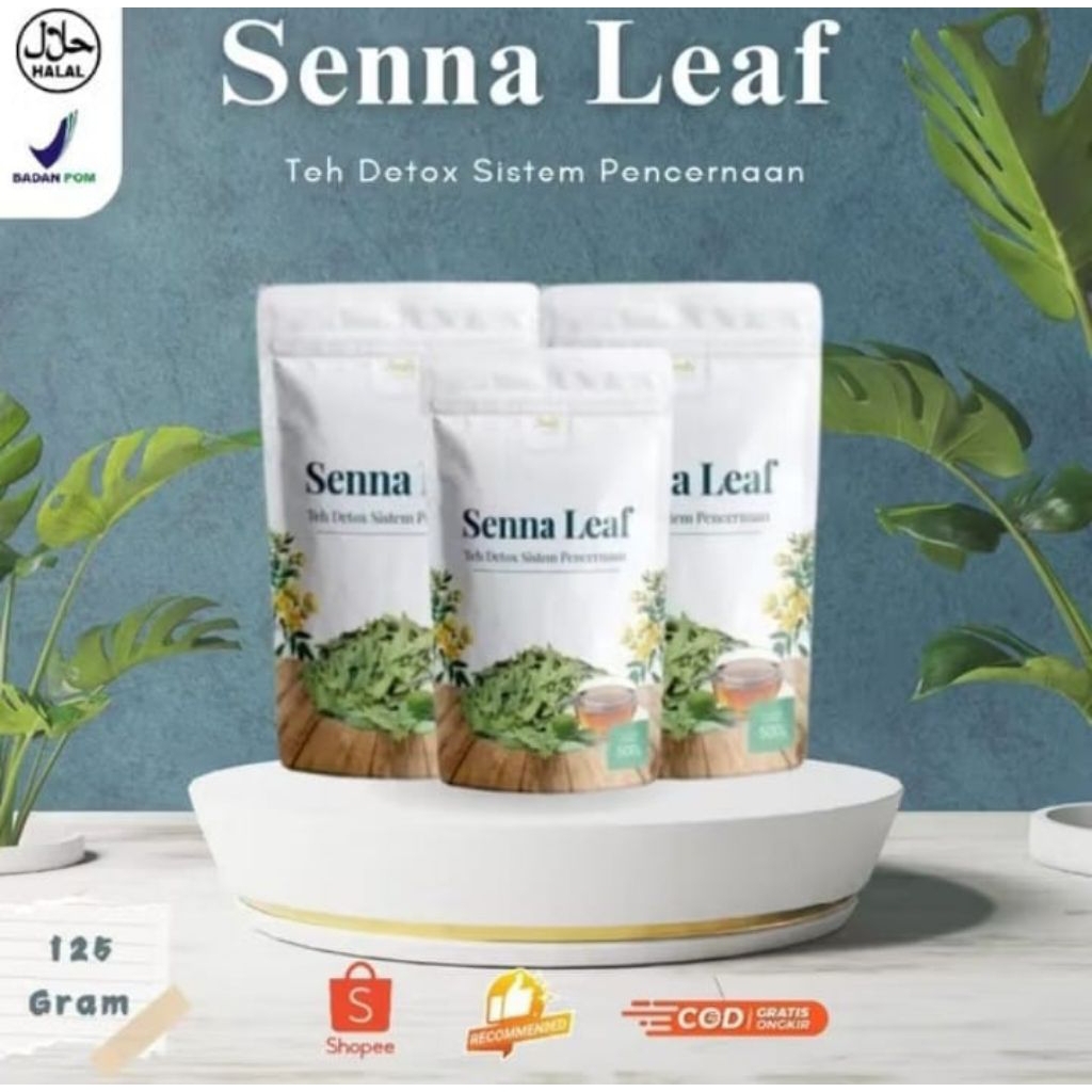 

ORIGINAL SENNA LEAF 125gram | Teh Pencernaan Membersihkan Usus.