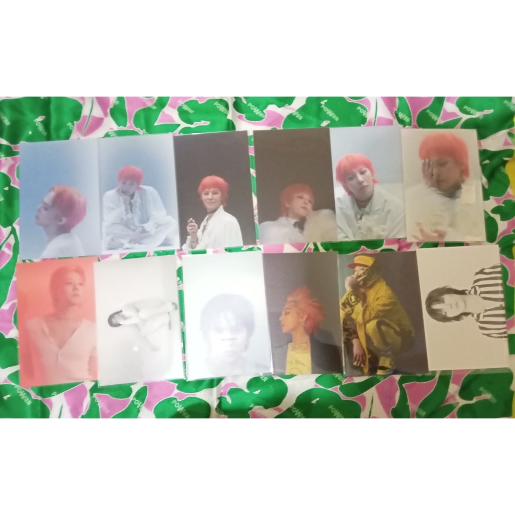 PC G-dragon Postcard Gdragon Bigbang G dragon Official