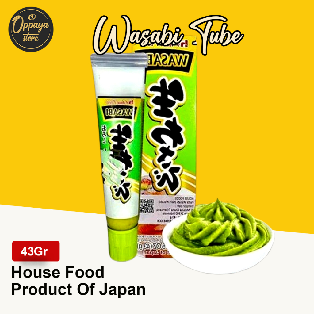 

House Neri Wasabi Tube 43Gr Jepang Neri Wasabi Japan