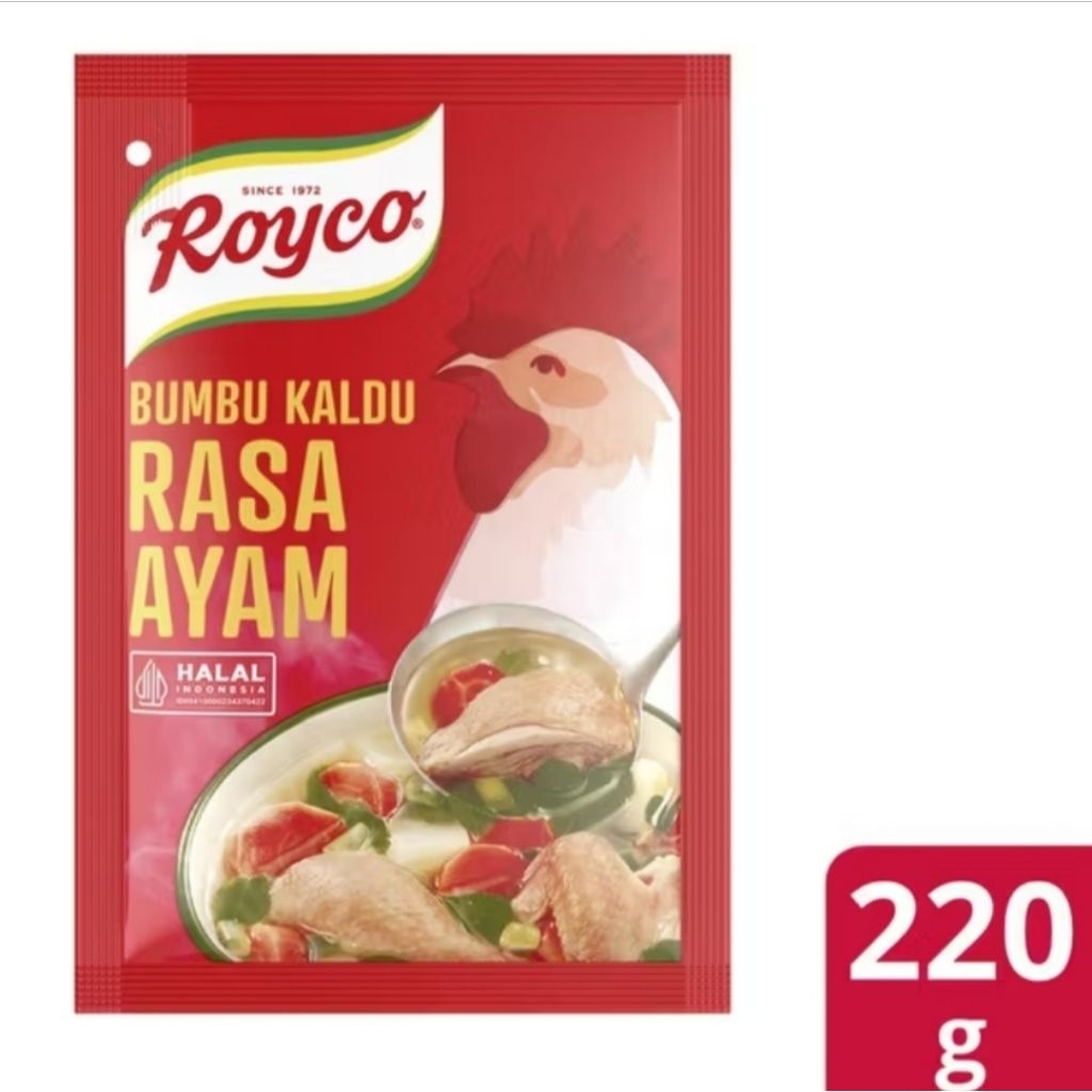 

Royco Bumbu Kaldu Rasa Ayam 220gr