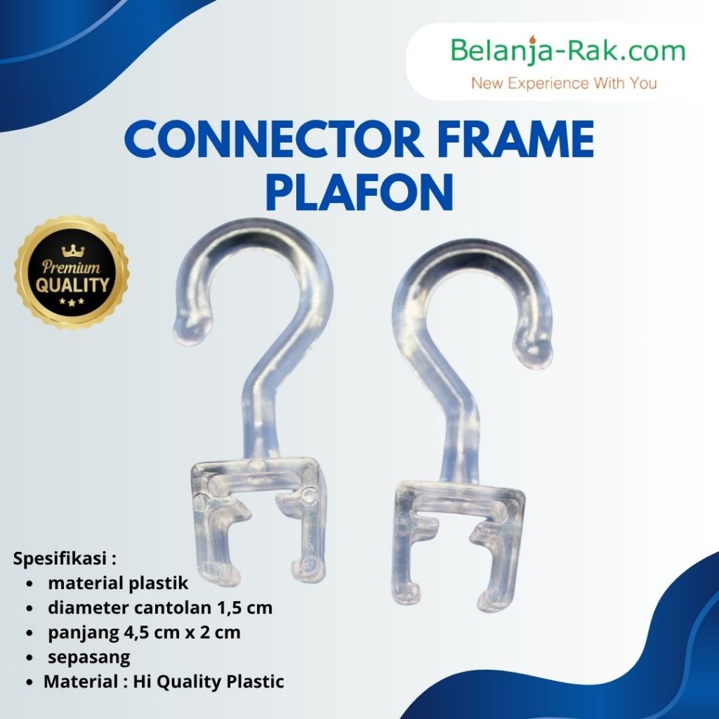 

Connector Frame to Plafon Konektor Frame Promosi Gantung
