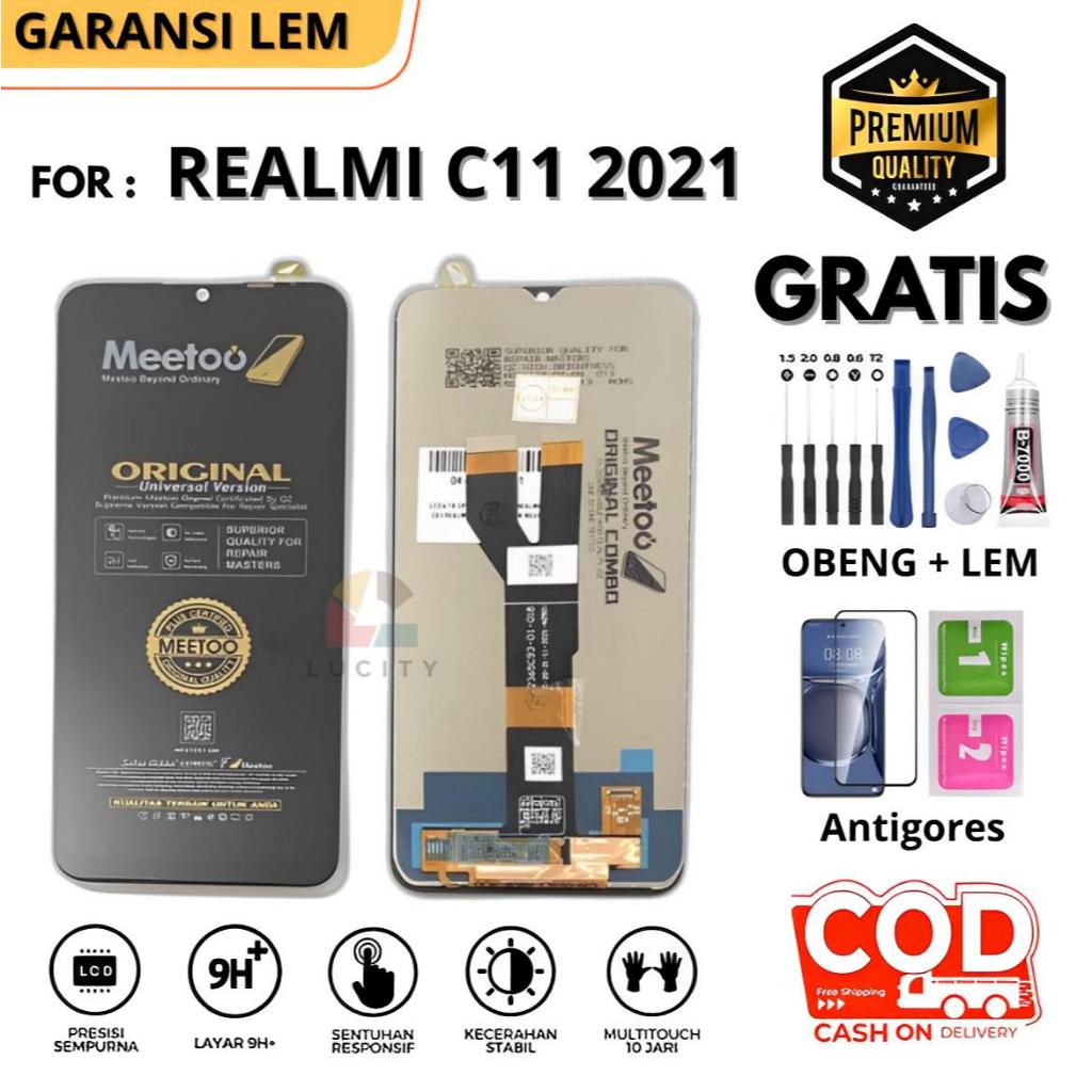 Lcd Touchscreen REALME C11 2021  > Fullset OriginaL Layar HP 100% Bisa COD Bayar ditempat