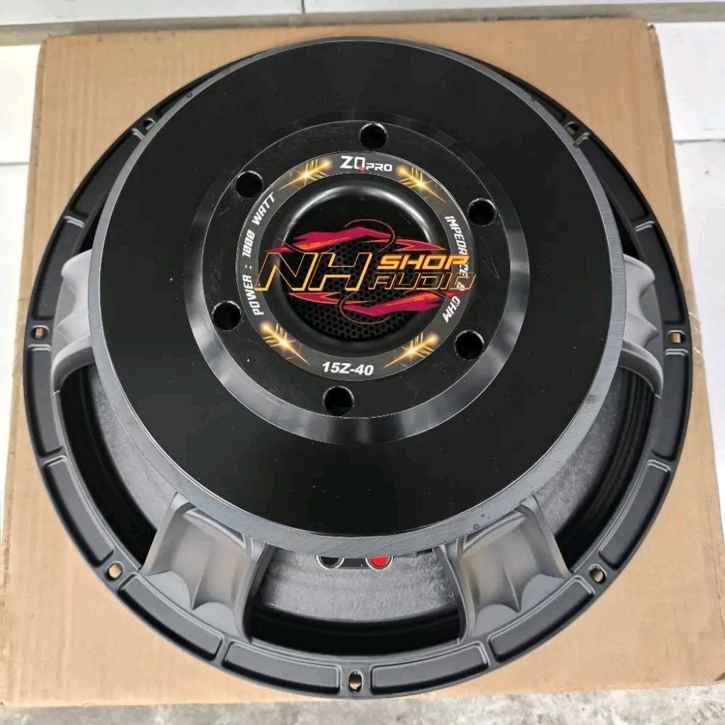 Speaker Zqpro 15Z-40 15inch Voice Coil 4in 1200watt Zq Pro 15z 40 / ZQPRO 15z40 Speaker Zqpro 15in S