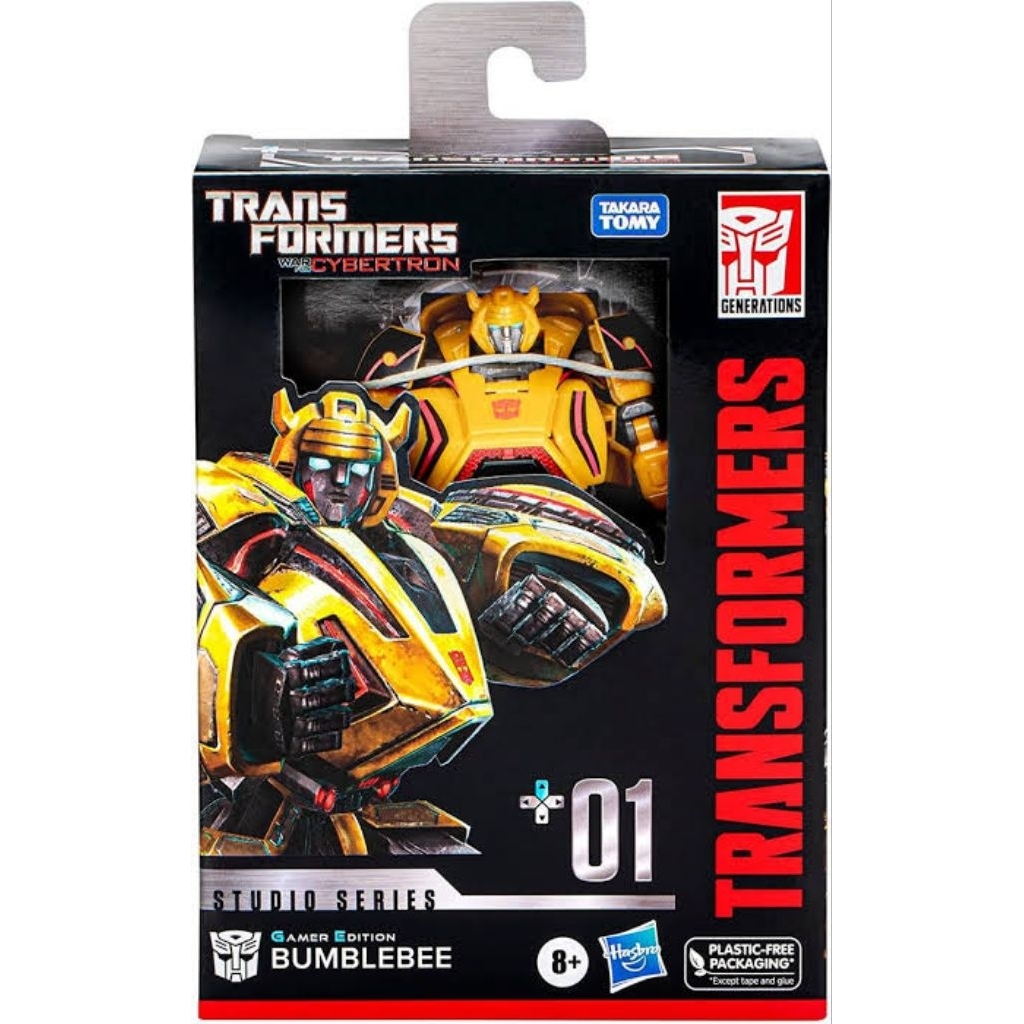 Transformers Studio Series Deluxe 01 Gamer Edition Bumblebee
