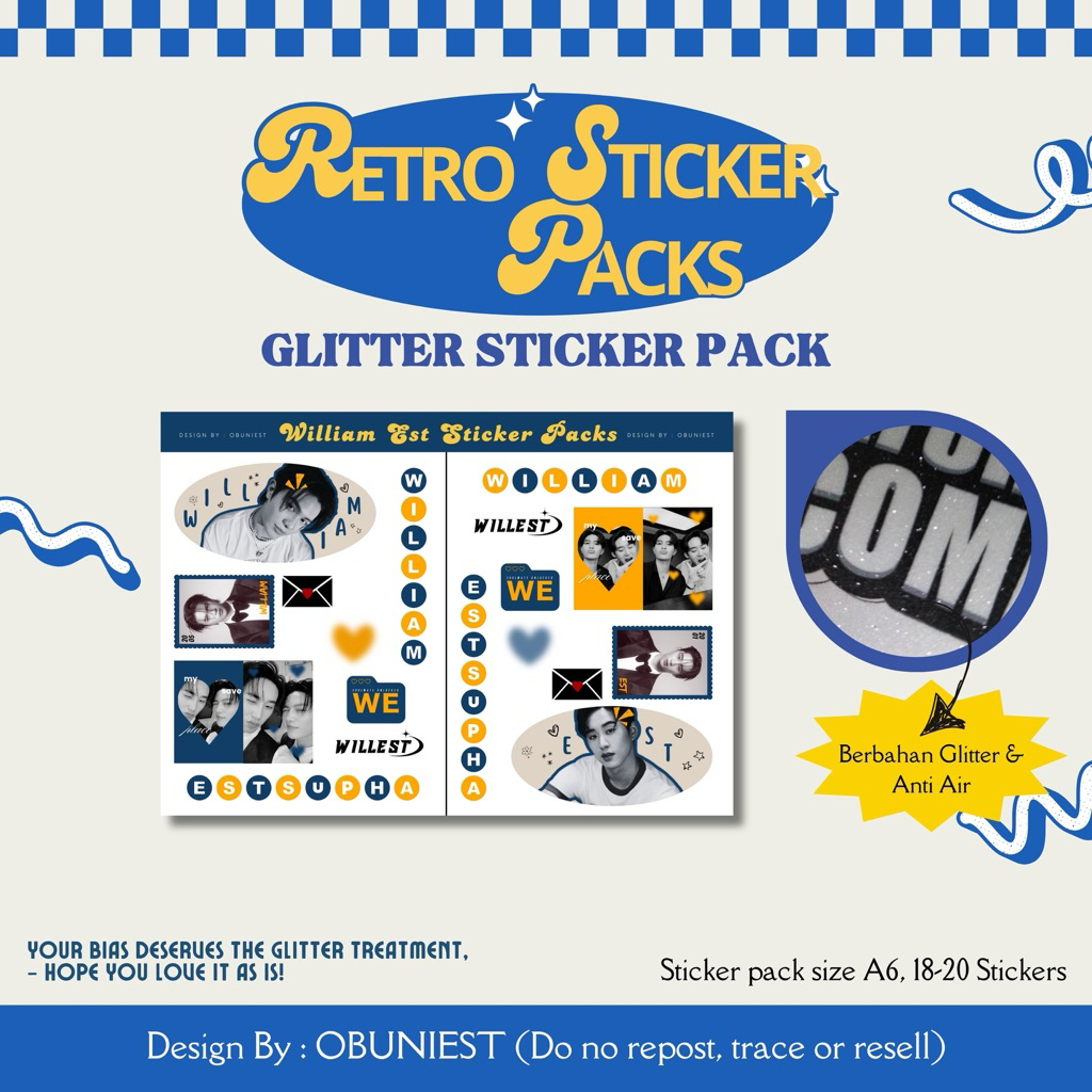 

Sticker Couple Retro Packs — PO!