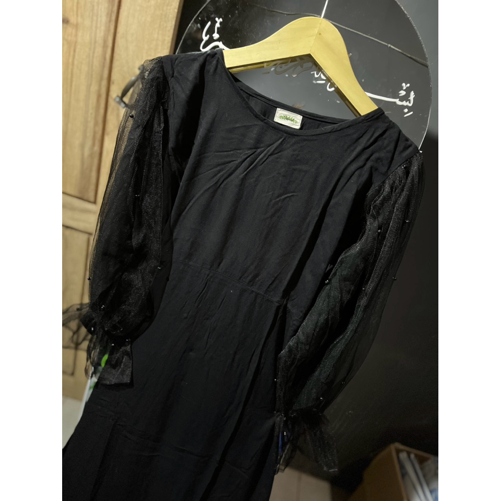 GAMIS TROPICAL MODEL DUYUNG LENGAN BALON