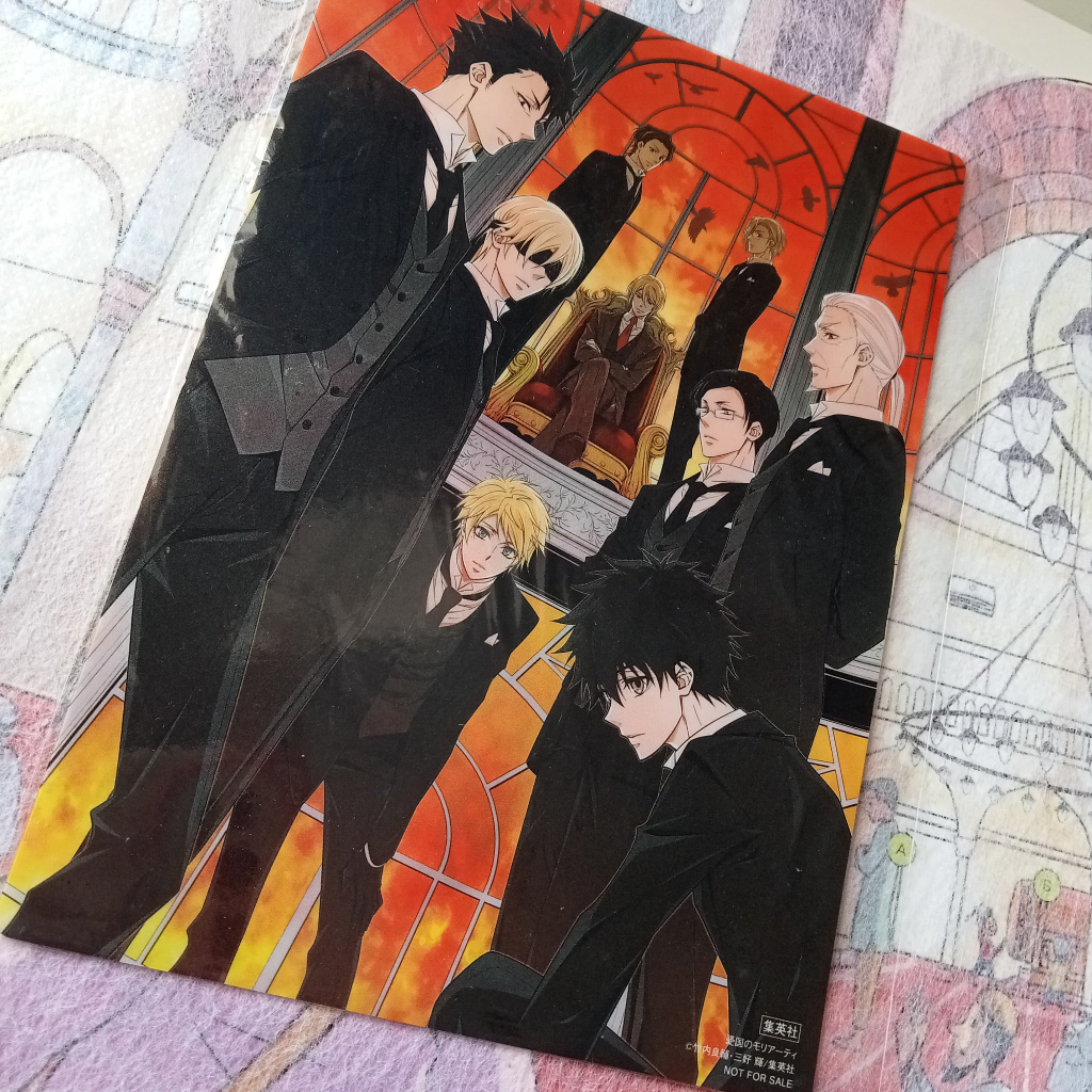 MORIARTY THE PATRIOT Official Clear Postcard The Lord of Crime