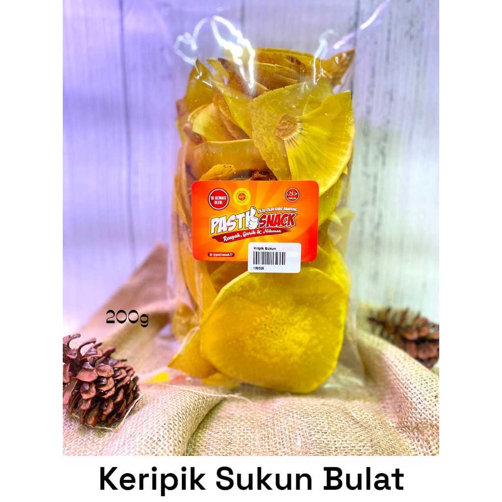 

KERIPIK SUKUN BULAT 150GR PASTI SNACK