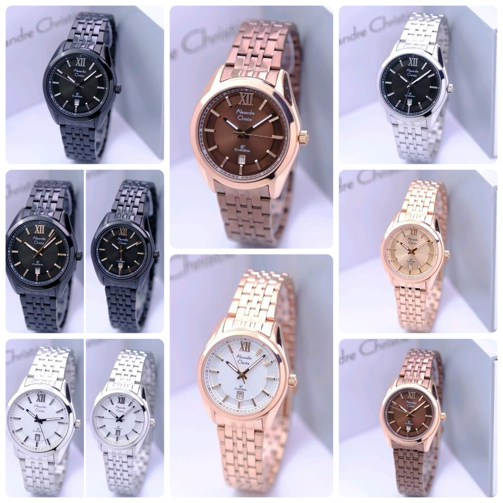 Jam Tangan couple Alexandre Christie Ac8690 Ac 8690