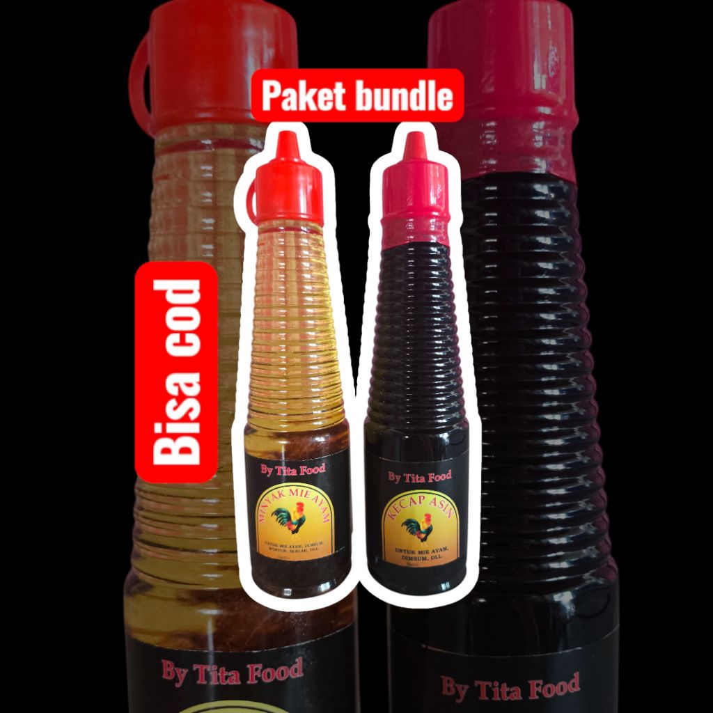 

paket komplit kecap asin dan minyak ayam isi 150ml