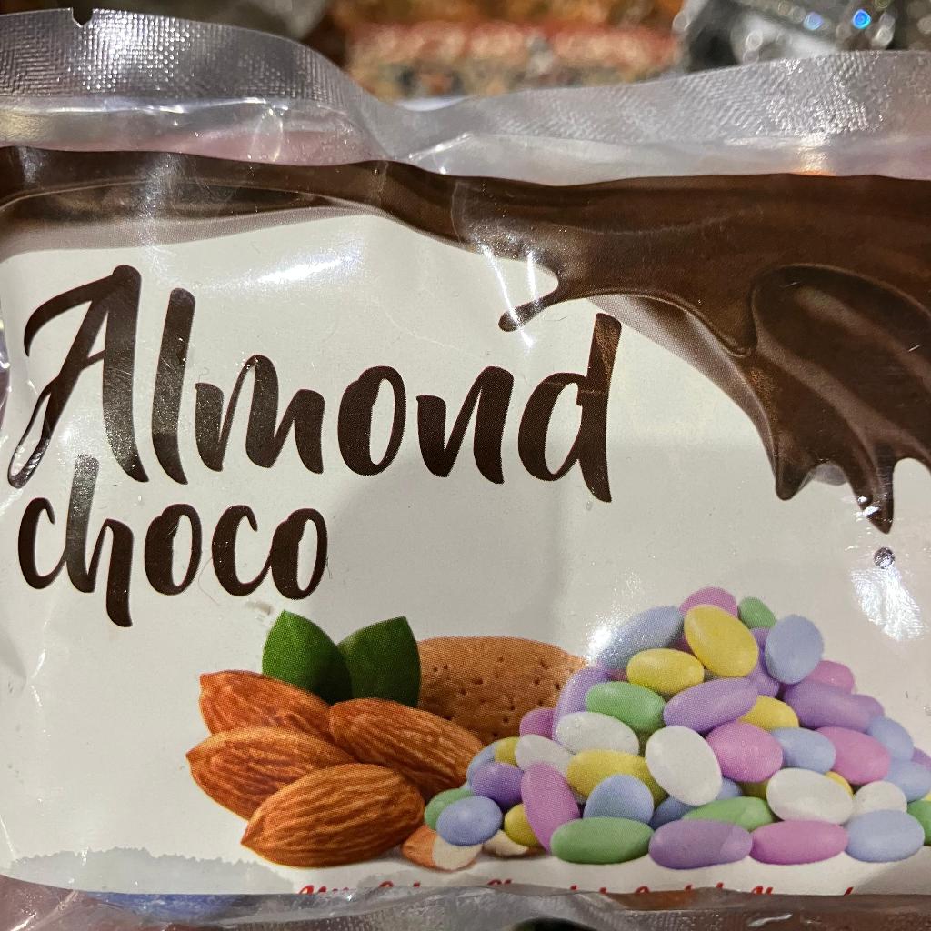 

Coklat Almond Premium 100g Khas Arab Saudi Termurah | Telor Naga Almond Warna Warni