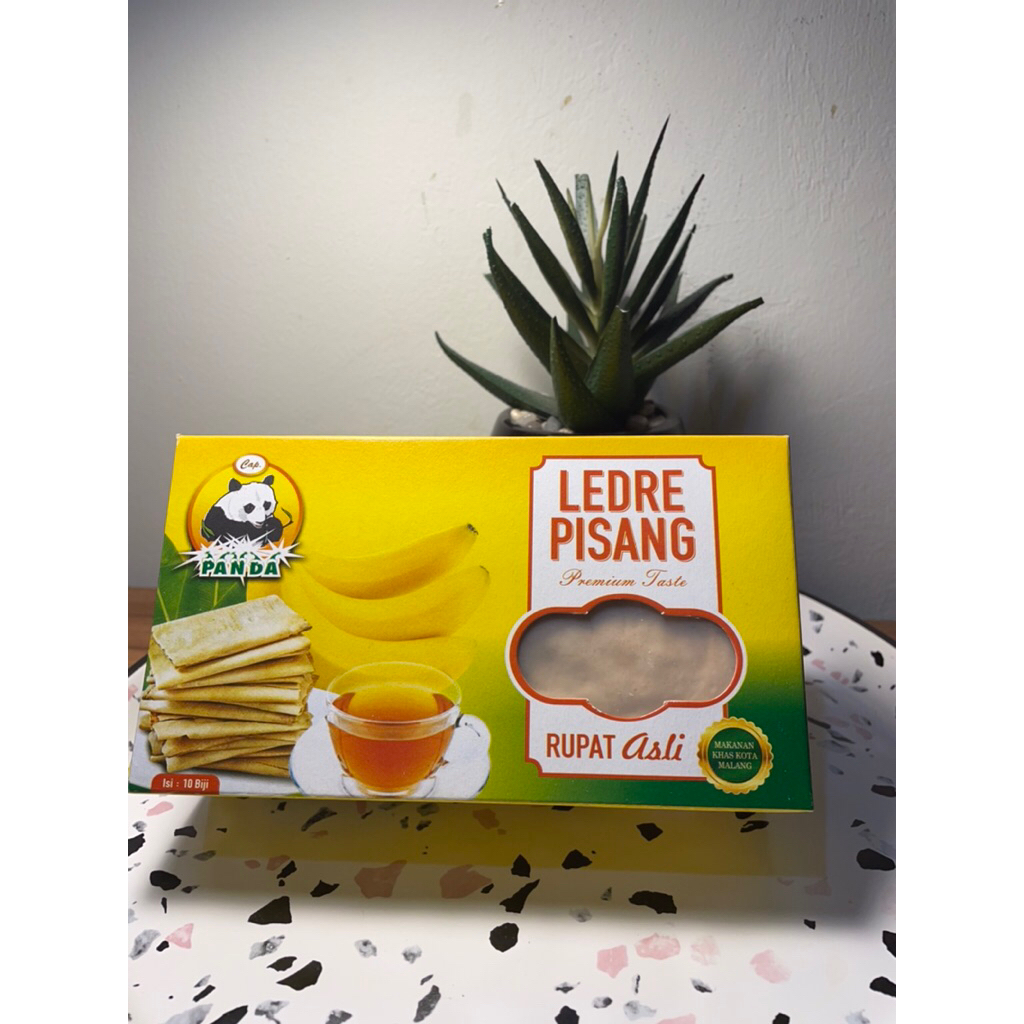 

Ledre Pisang Cap Panda 10 Biji Rupat Asli
