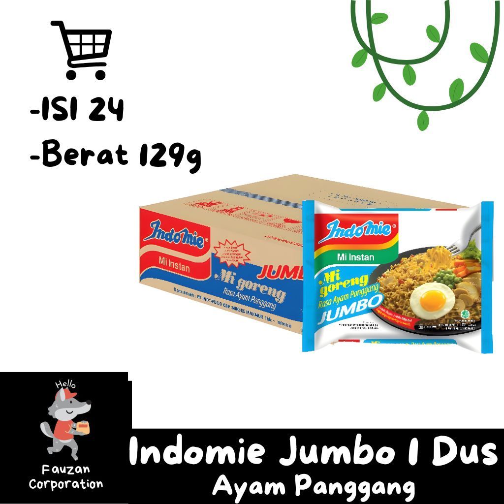 

Indomie Goreng Jumbo Ayam Panggang 1 Dus Isi 24