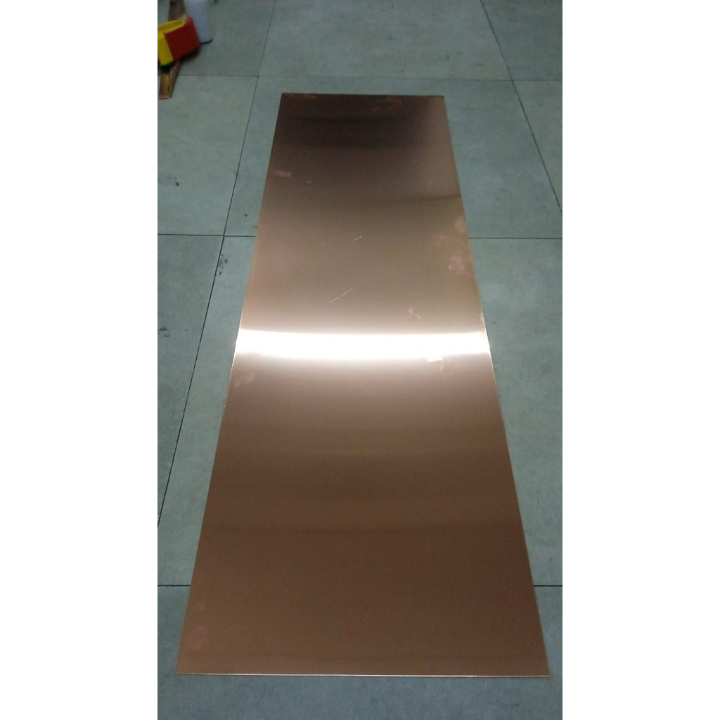 plat tembaga 1mm x 360mmx  1000mm - plat tembaga lembaran
