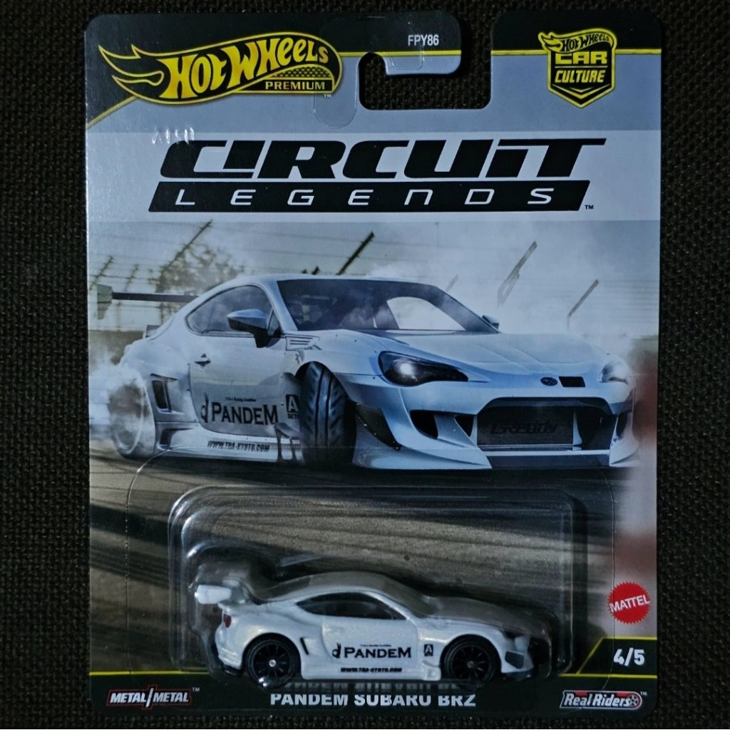 Hot Wheels Premium Circuit Legends Subaru Pandem BRZ
