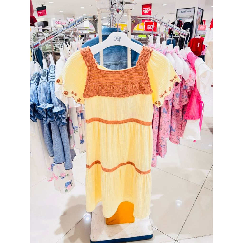 dress santai anak perempuan JSP GIRL