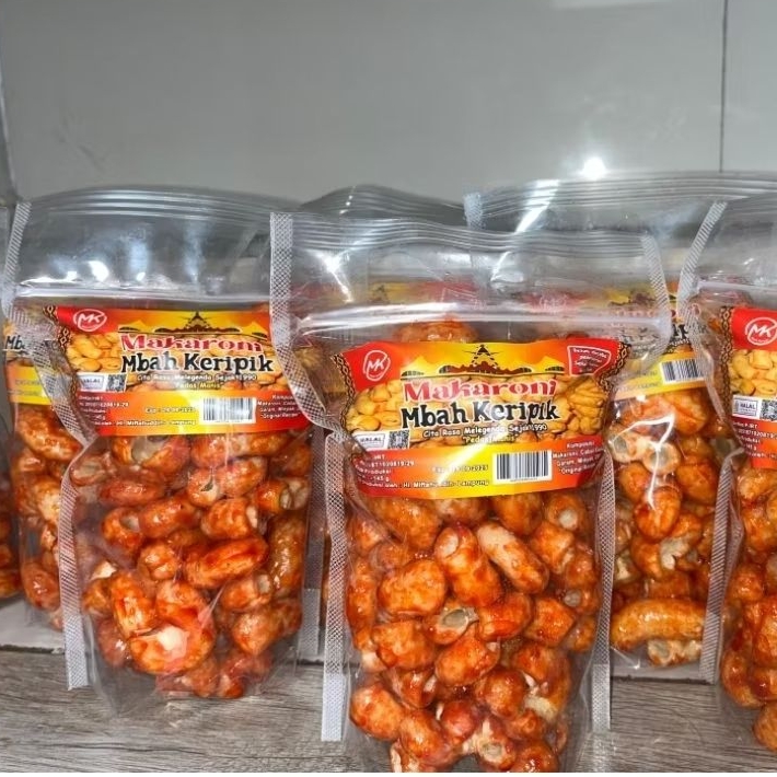 

Makaroni Mbah Keripik Khas Lampung - Pedas Manis