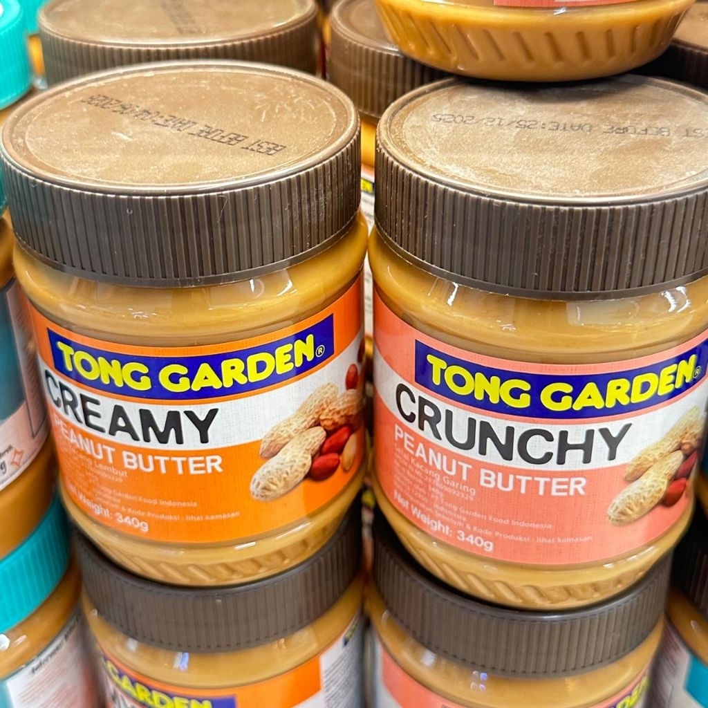 

Tong Garden Peanut Butter Creamy Crunchy Selai Kacang 340gram