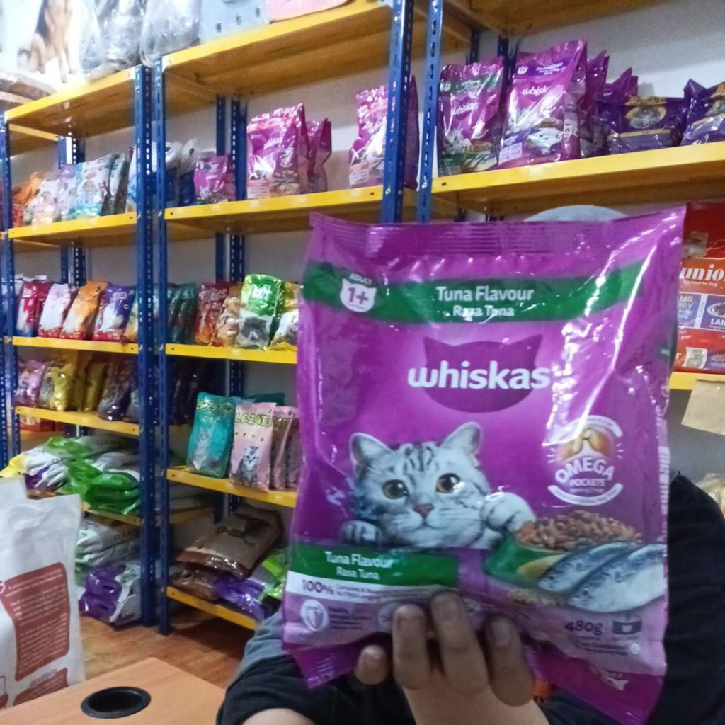 WHISKAS ADULT TUNA 480 GR
