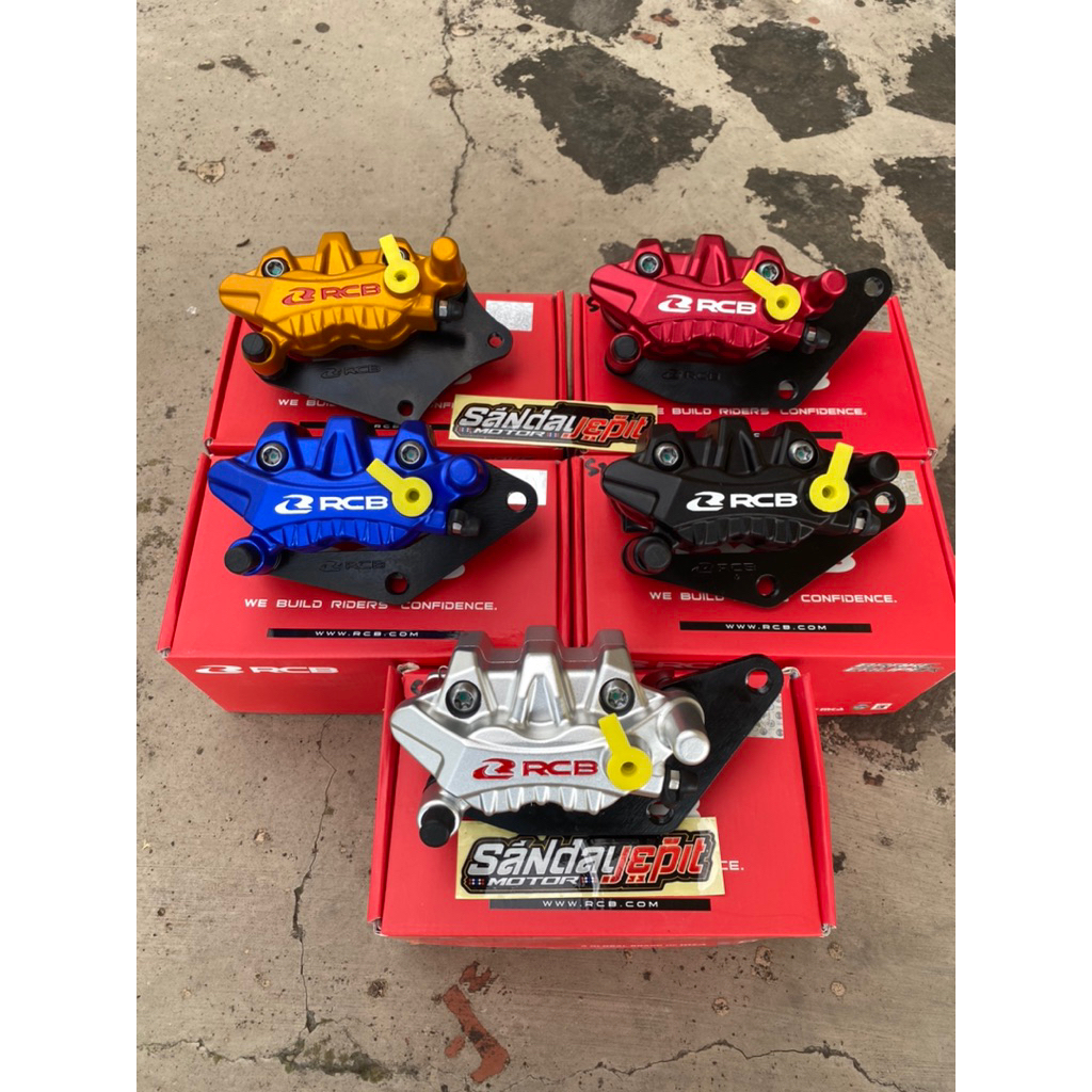 KALIPER DEPAN RCB S SERIES 2 PISTON TYPE S26 MIO NMAX MX FINO JUPITER Z1 VEGA VAZIO CBR VIXION RX KI