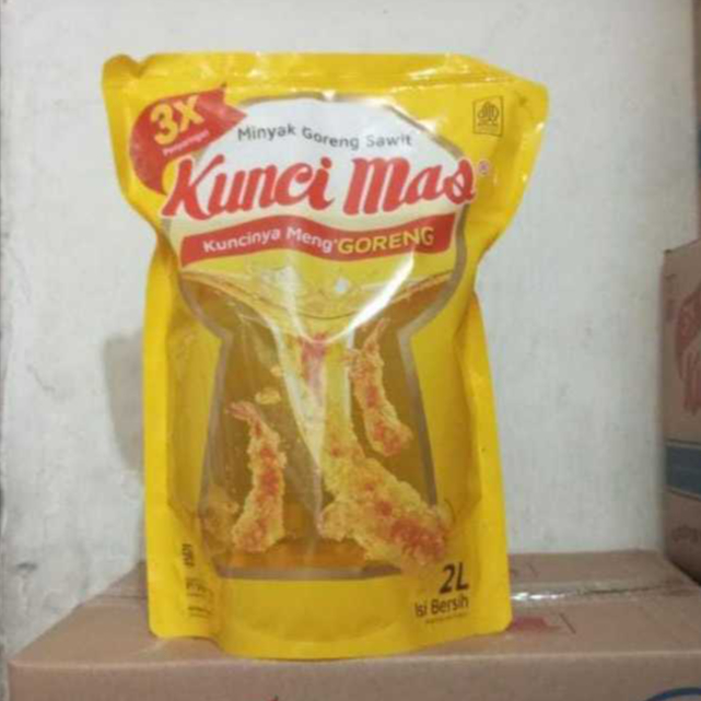 

Minyak Goreng 2L Mas Ku & Kunci Mas – Jernih, Awet, Cocok untuk Gorengan