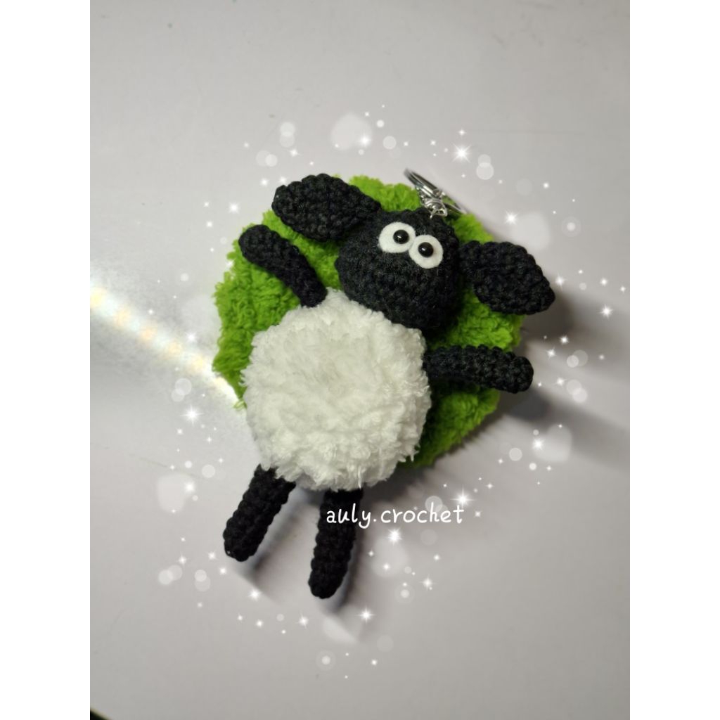 Crochet Keychain Timmy time | shaun the sheep |  Couple keychain | gantungan kunci  | amigurumi | ga
