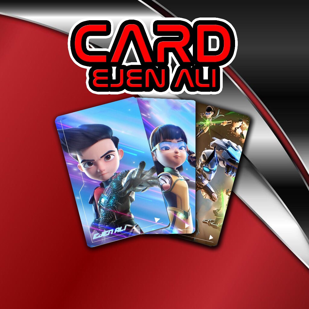 

CARD PVC EJEN ALI MOVIE 2 PREMIUM