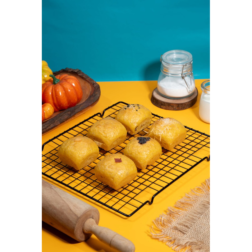 

Mini Pumpkin Pillow isi 4