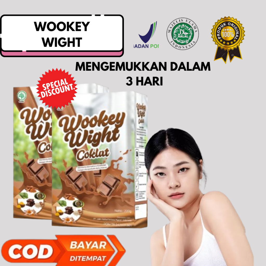 

1 BOX MURAH!!! Wookey Weight - Susu Penambah Berat Badan 200gr Paket Nutrisi